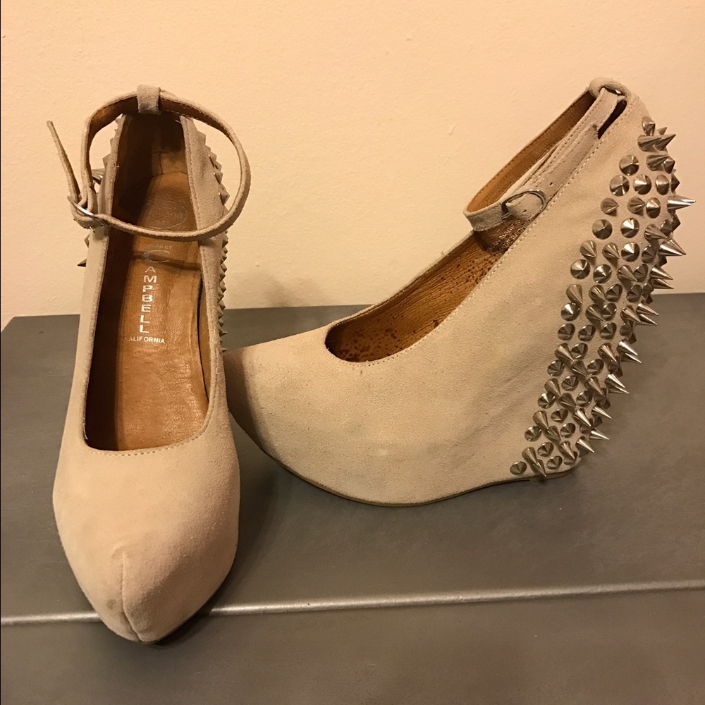 Jeffrey Campbell Audrey Spiked Wedge