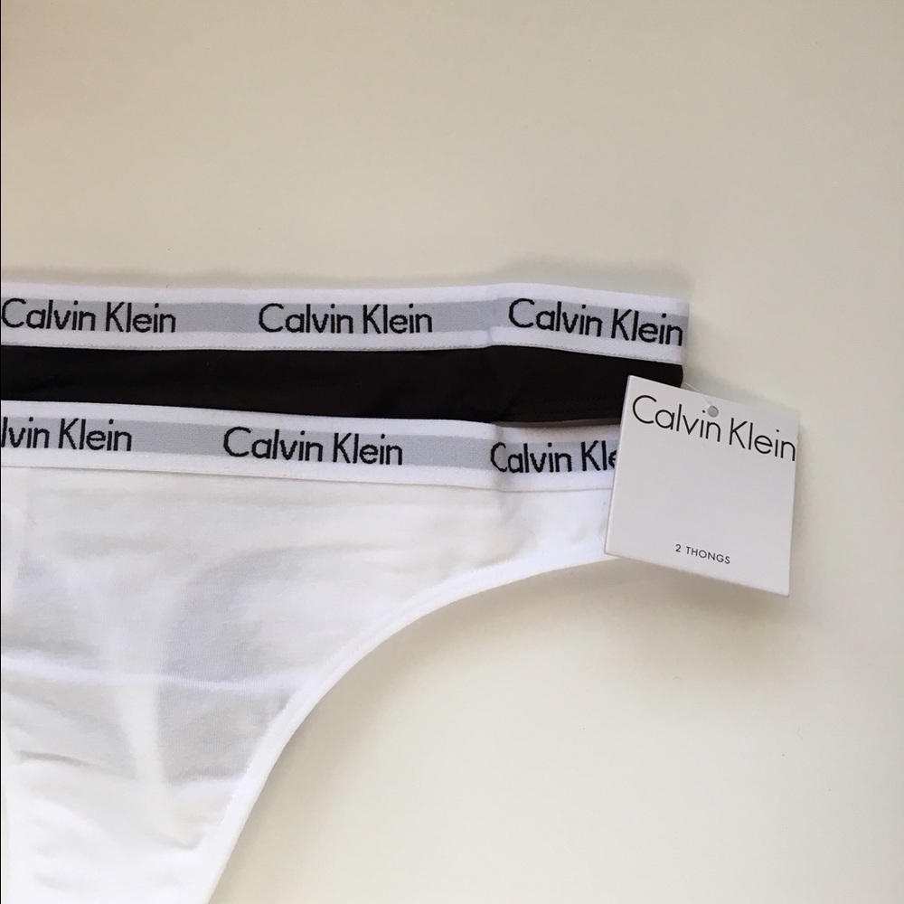 Set of 2 CK Thong Panties - Picture 2 of 3