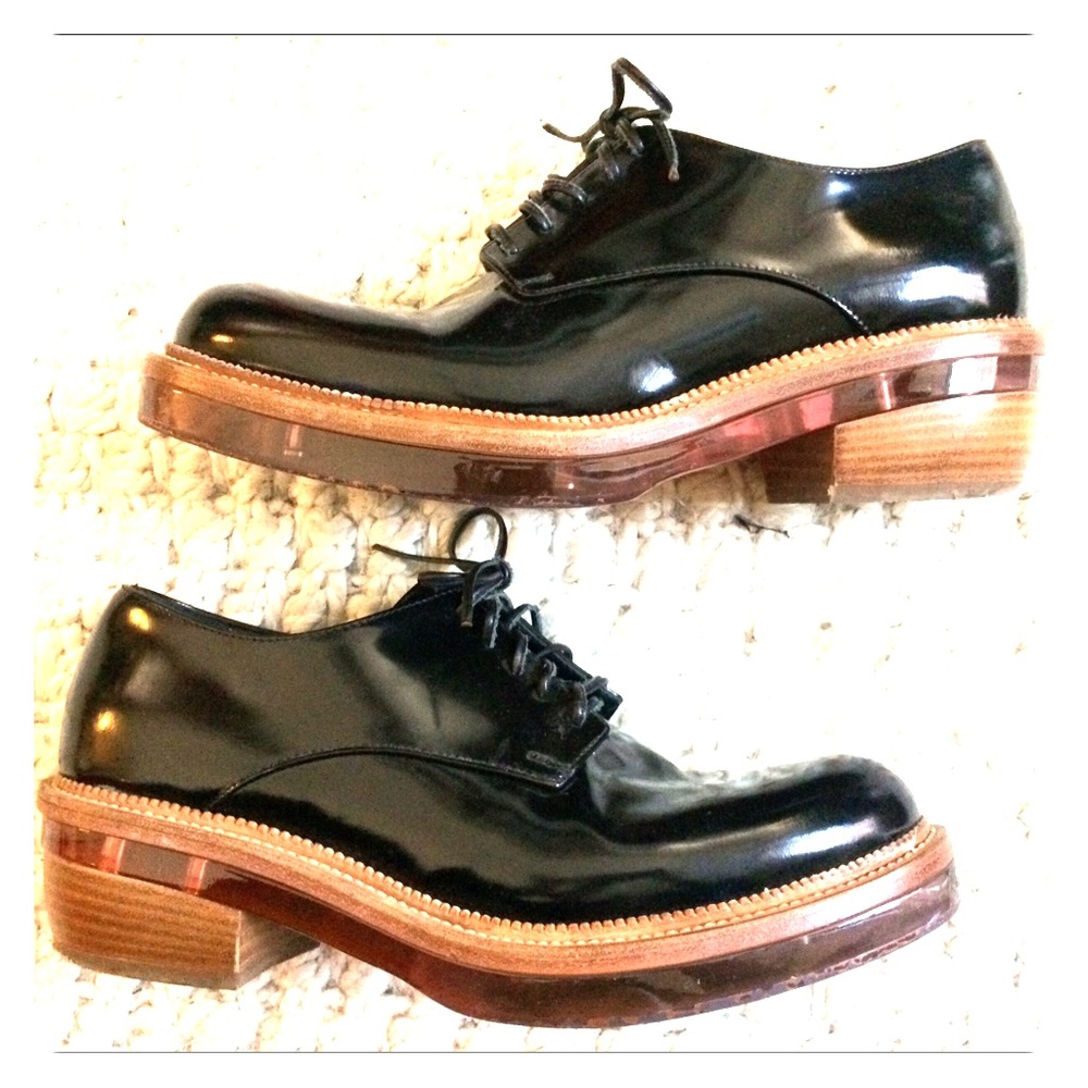 Simone Rocha Oxfords with Lucite Sole