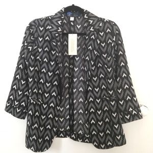 Printed boyfriend blazer- NWT