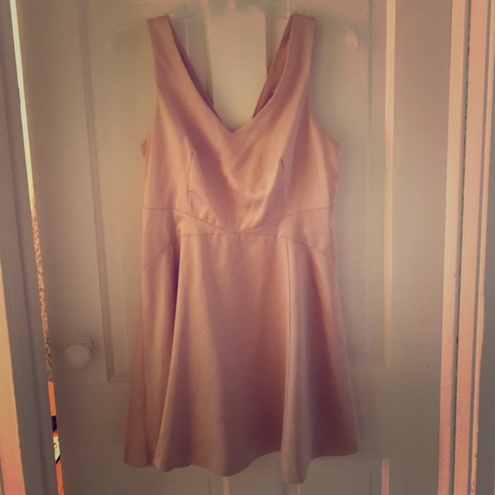 Forever 21 Contemporary Blush Pink Dress