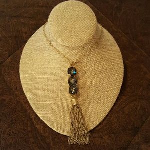 Smokey Crystals Necklace