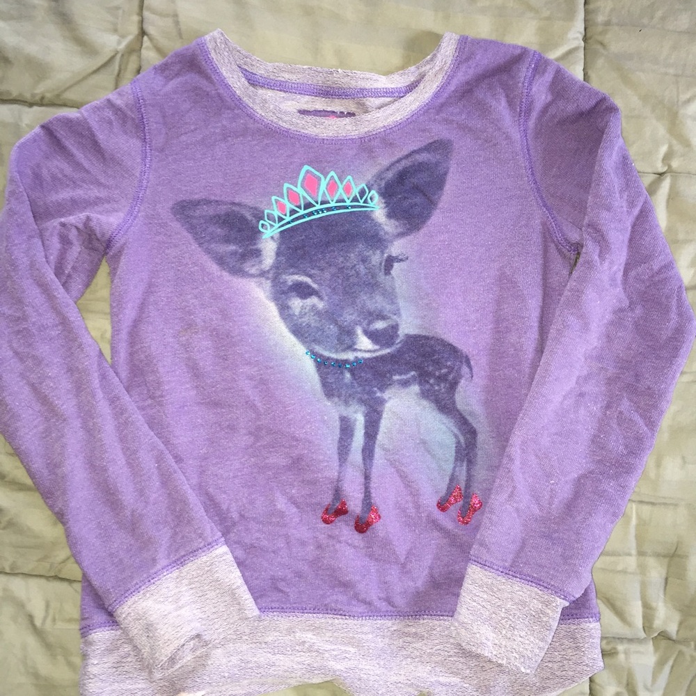 Purple deer top