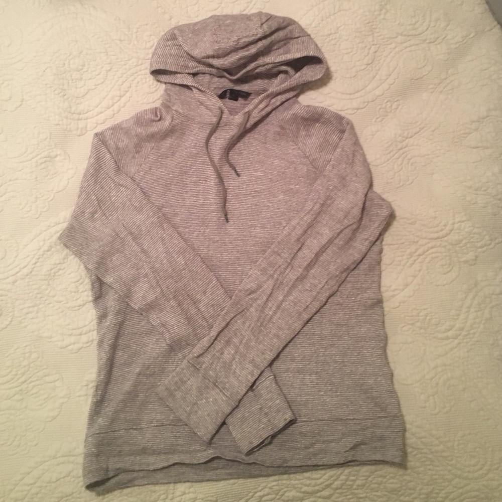 Men's John Varvatos Knit Pullover Hoodie Size M