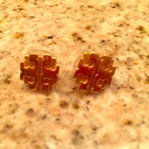 Tory Burch signature T Gold Studs