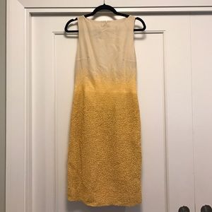 AKRIS Marigold Ombré Dress