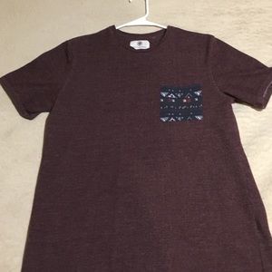 PACSUN ON THE BYAS TRIBAL POCKET TEE