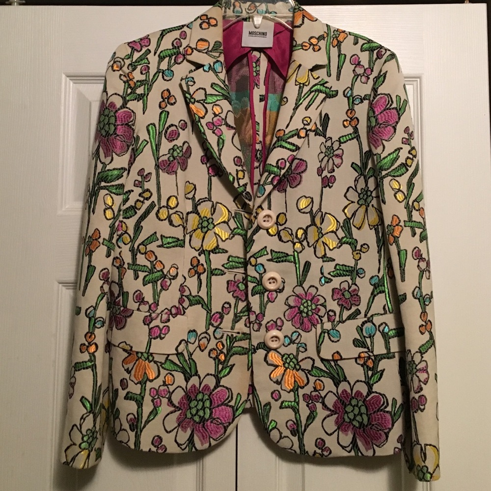 Moschino Embroidered jacket