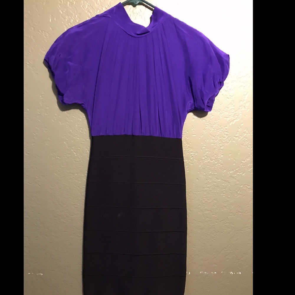BCBGMaxAzria Purple Dress