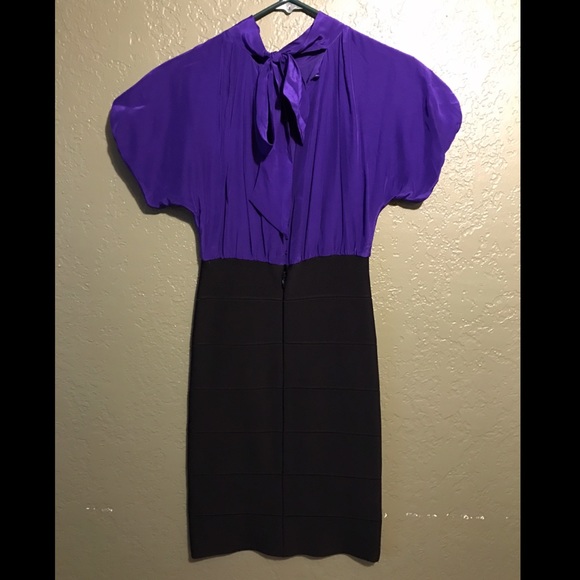 BCBGMaxAzria Purple Dress - Picture 3 of 4