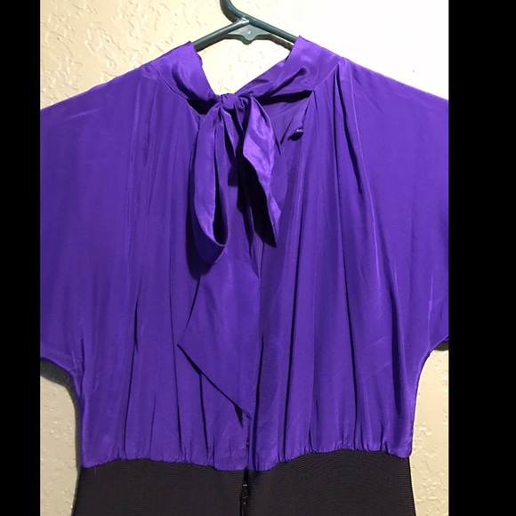 BCBGMaxAzria Purple Dress - Picture 4 of 4
