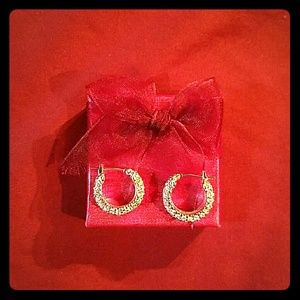 Diamond-like earrings. (NWOT)