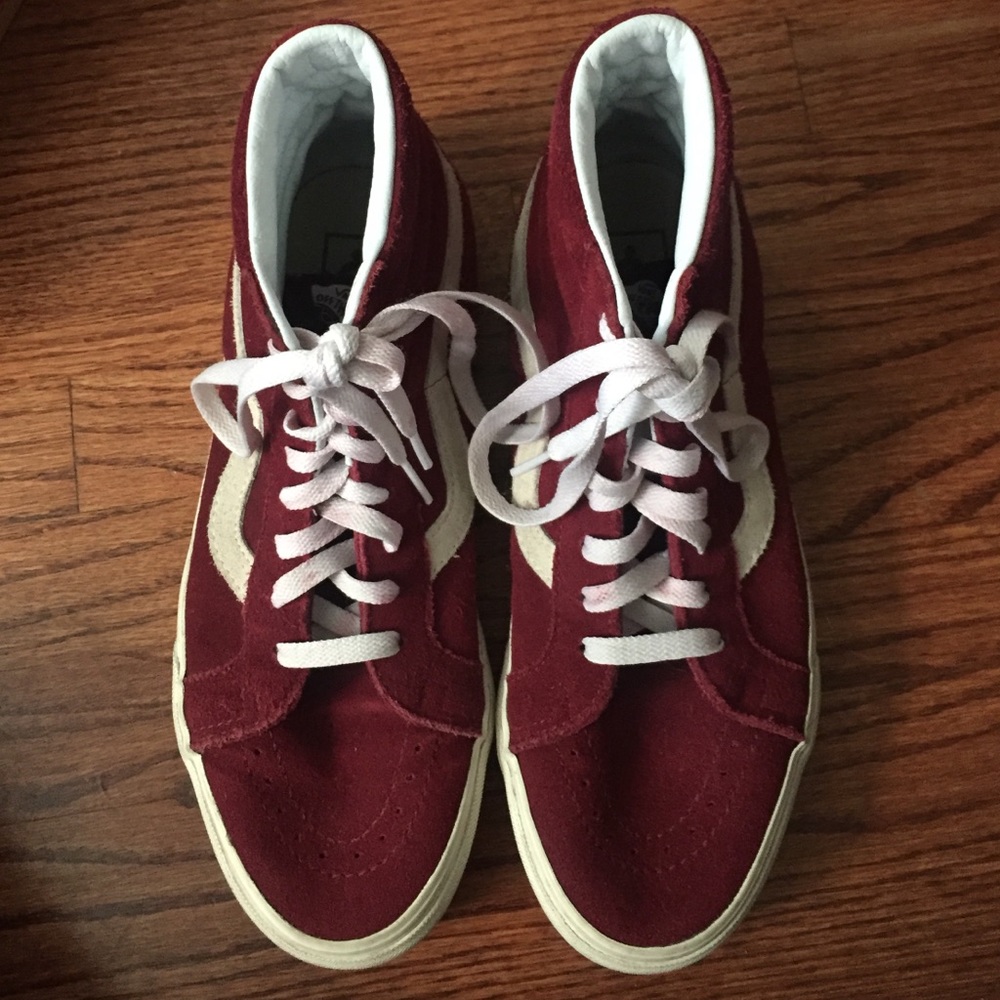 Hi-top vans.