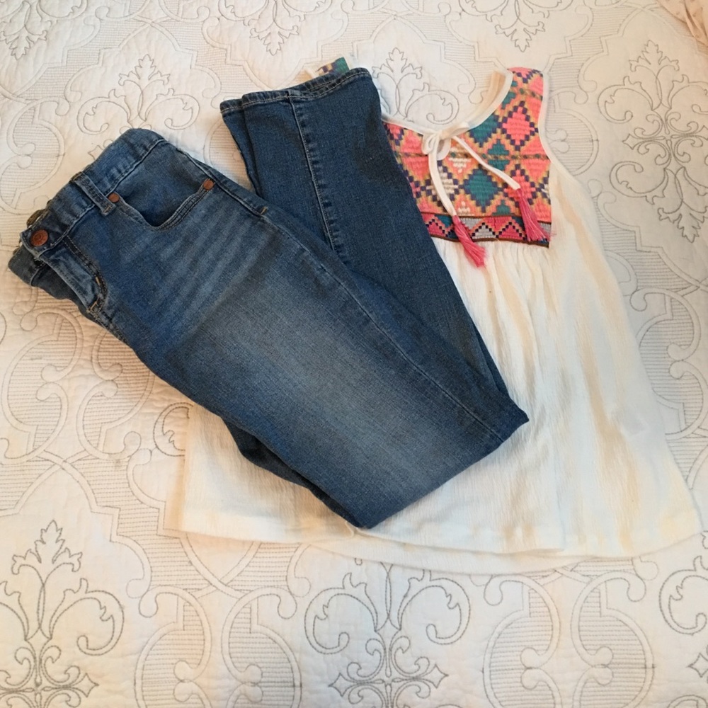 Girls "PEEK Dungarees" jeans