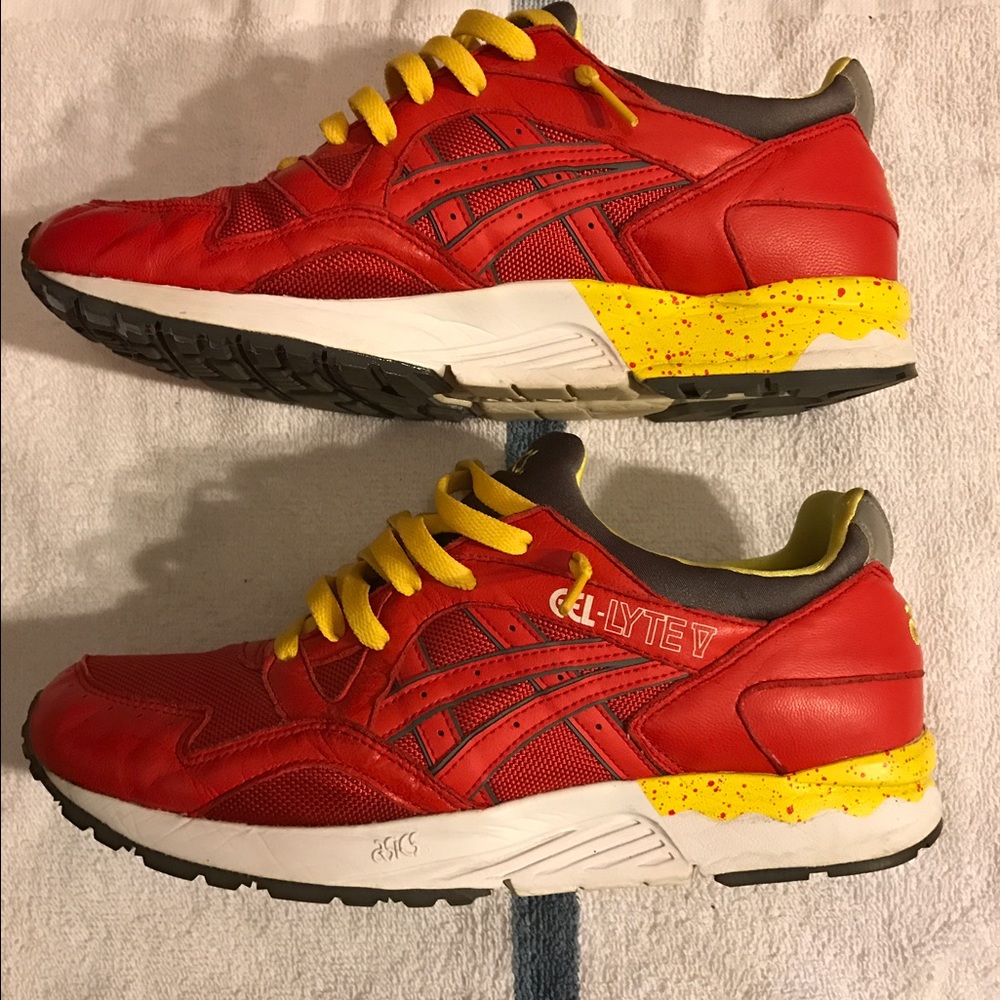 Asics GLV " Fiery Red"