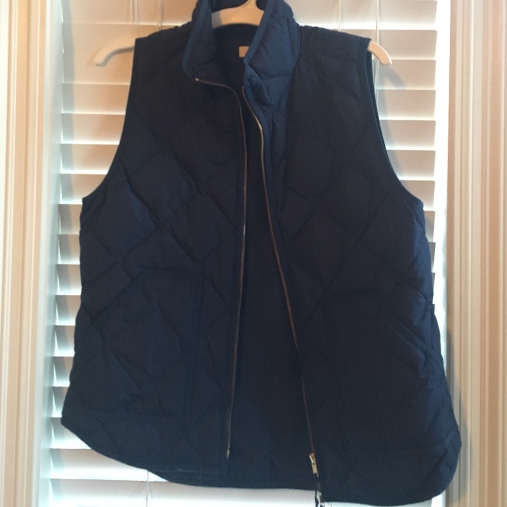 J. Crew Quilted puffer vest