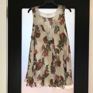 Floral Free People slip dress