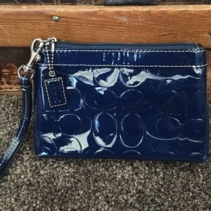 Coach wristlet bag