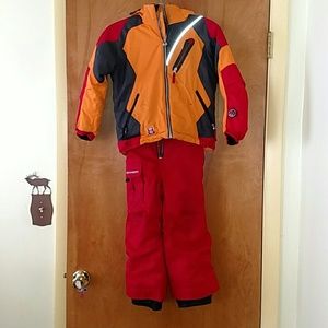 Obermeyer kids winter jacket and snow pants