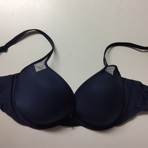 Navy blue VS push up bra