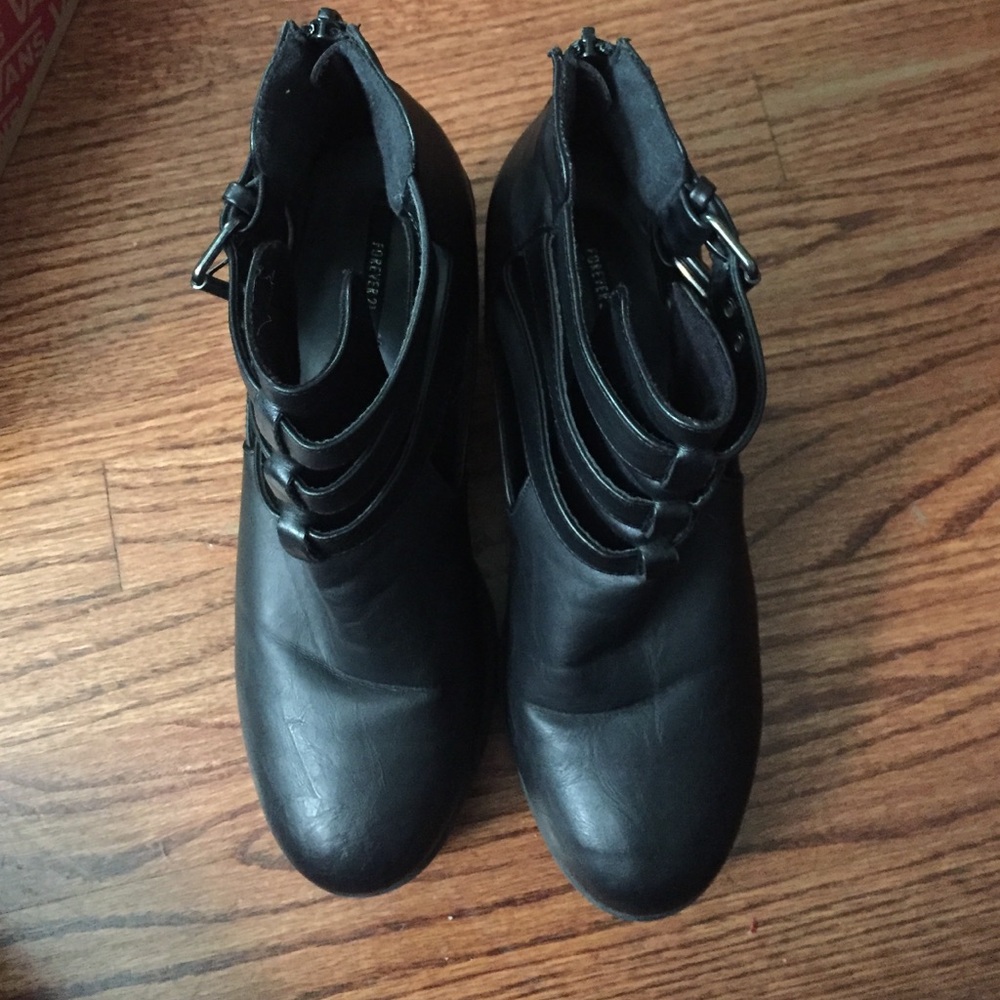 Black booties