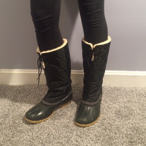 ll bean knee high boots