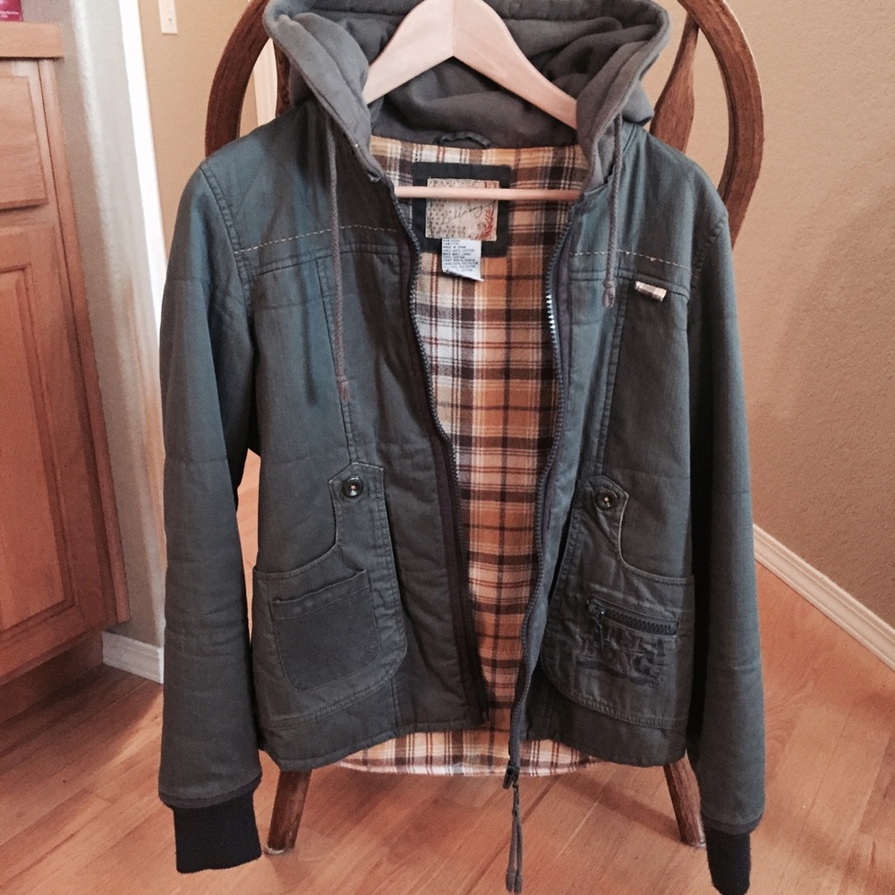 Army Green Utility Jacket - M