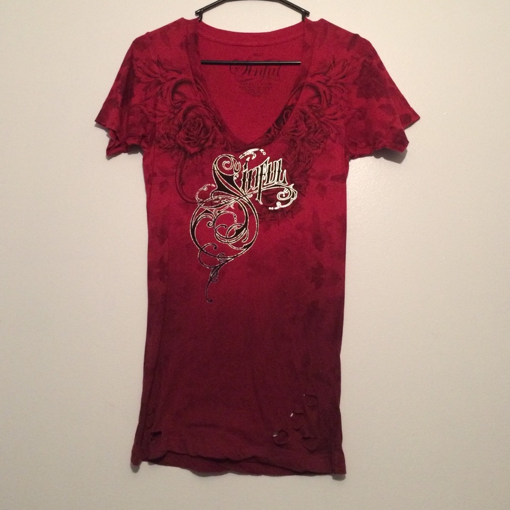 Sinful V neck