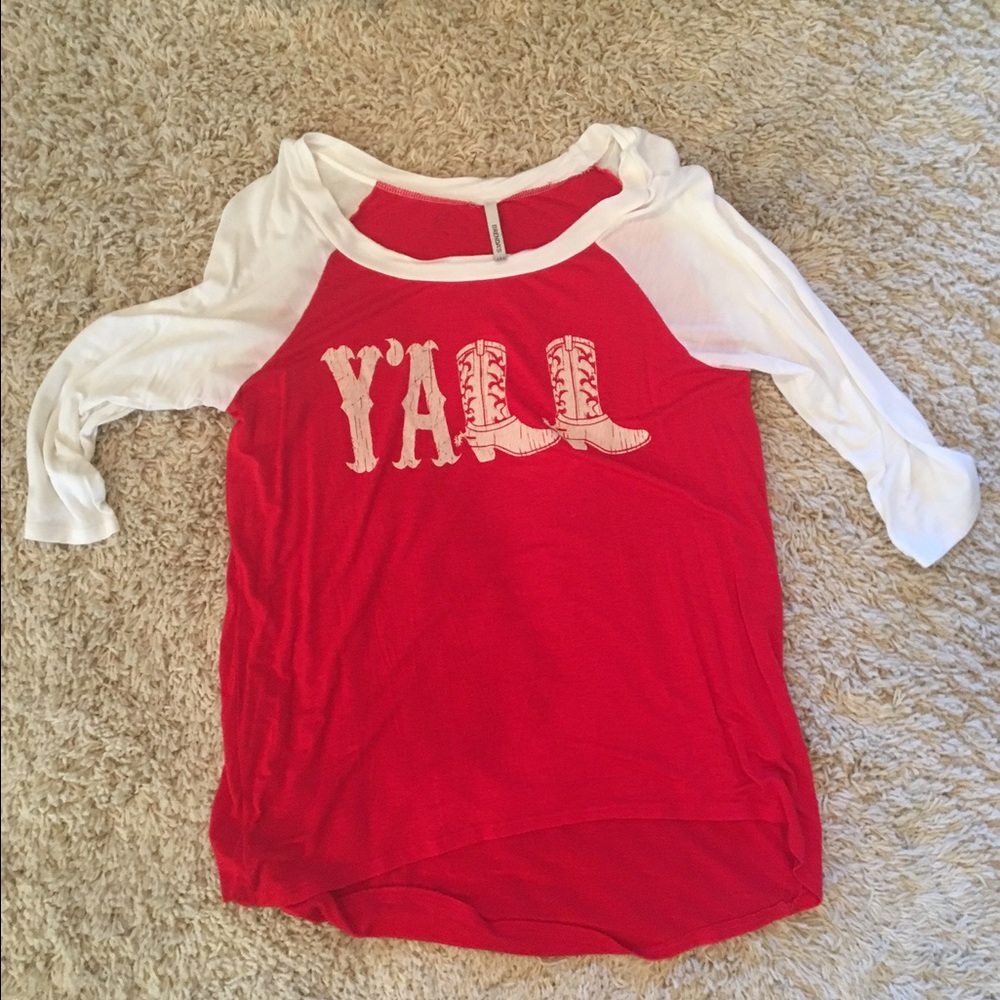 Y'all Baseball Shirt