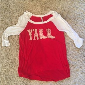 Y'all Baseball Shirt