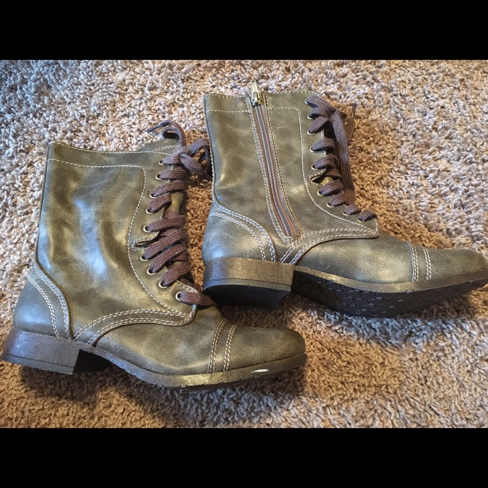 Candies Combat Boots