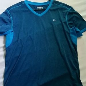 Layer 8 Teal performance shirt