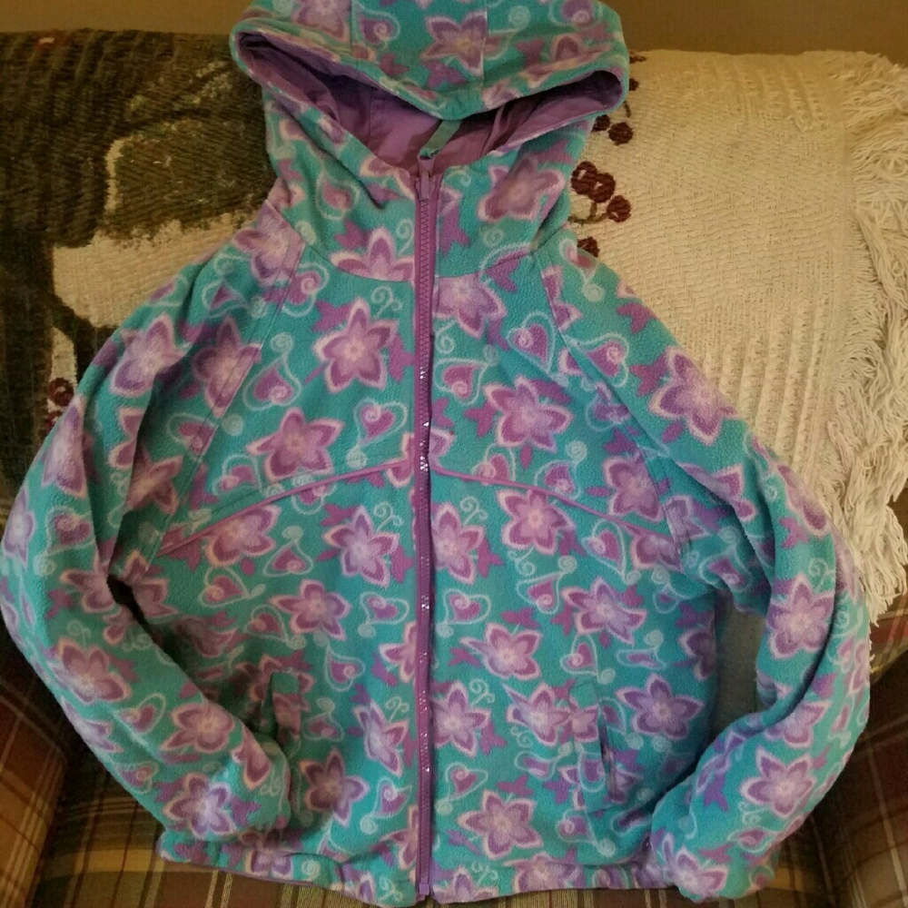 Girls reversible winter jacket