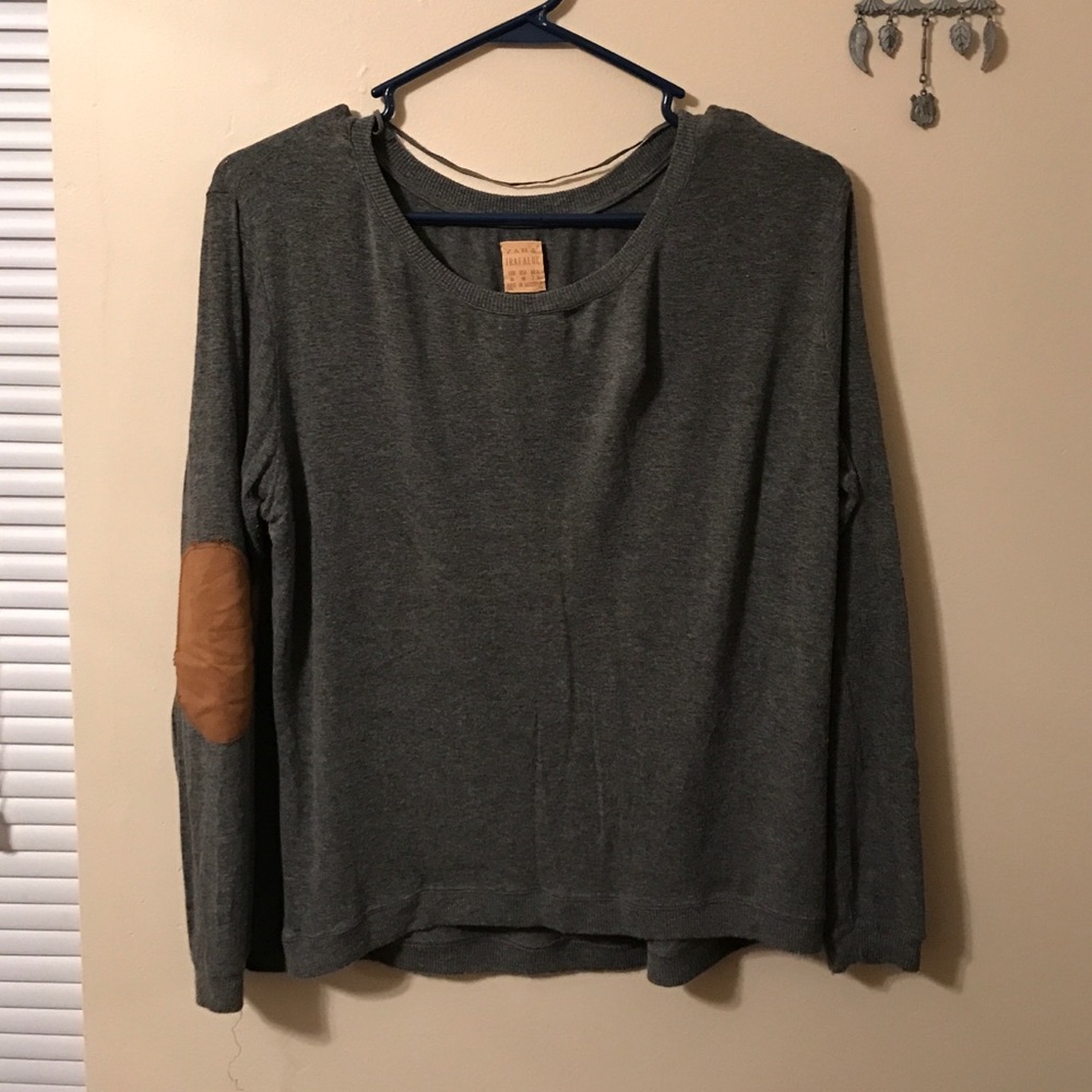 Zara Elbowpatch Sweater