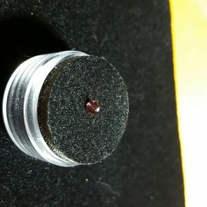 Natural Rare Round Cut Raspberry Sapphire Stunning