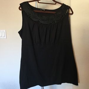Black tank top. $$ price drop!!