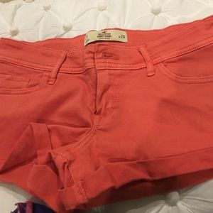 Hollister low rose shorts