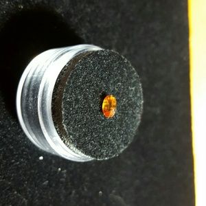 Natural Rare Oval Cut Orange Sapphire Stunning!