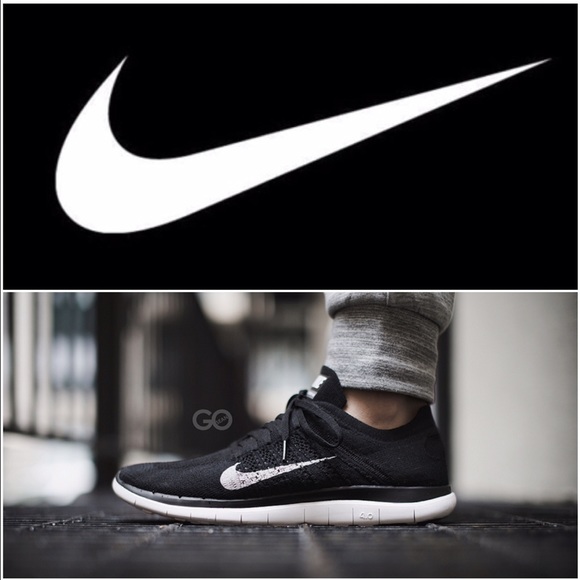 Nike Other - Nike, mens, size 12, flyknit free run, black