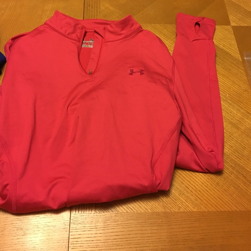 Under armor half zip