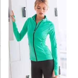 NWOT Victoria's Secret Teal Athletic Jacket