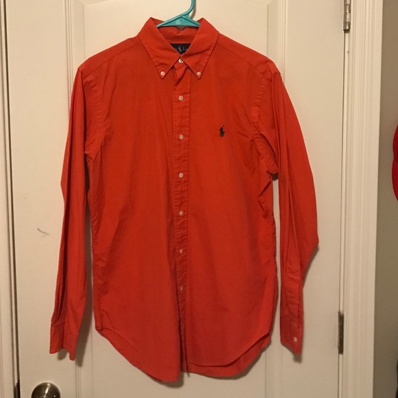 Ralph Lauren Classic Fit Polo - Orange - Picture 1 of 1