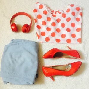 Polka Dot Top