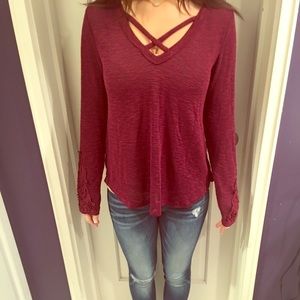 Fun and flowy long sleeve