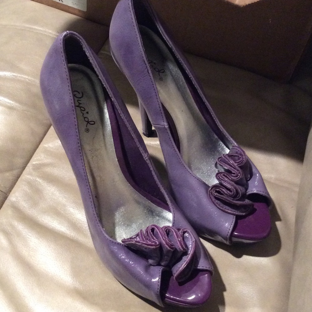 Quipid Purple Heals Sz 8