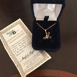 Black Hills gold M chain