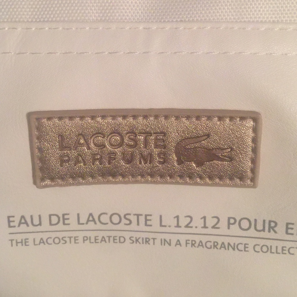 NEW Lacoste beach bag
