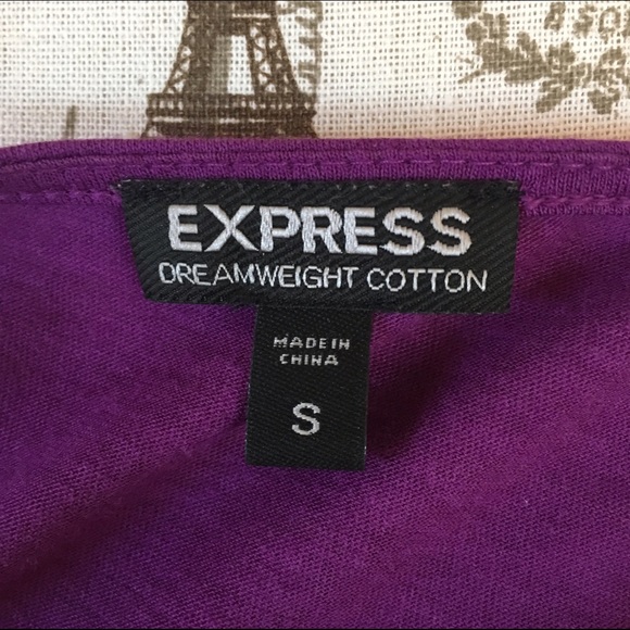 Express 3/4 Sleeve Ruffle Blouse - Picture 3 of 3