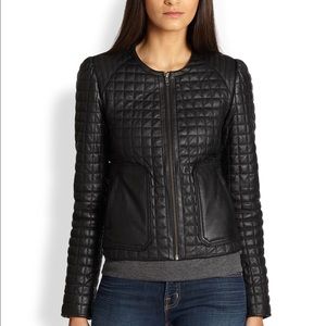 Joie NWOT "Yetta" Quilted Leather Jacket