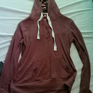Red hoodie